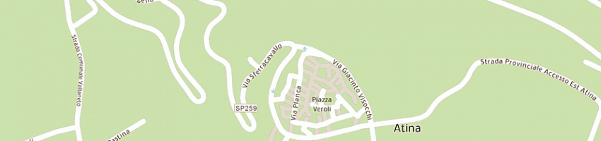 Mappa della impresa cardarelli vincenzo a ATINA