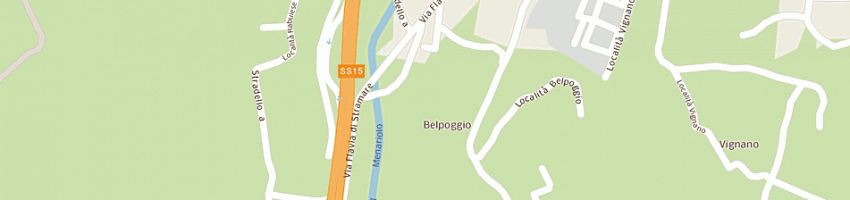 Mappa della impresa bembich a MUGGIA