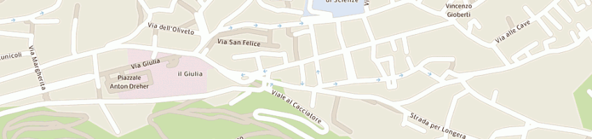 Mappa della impresa casa viva immobiliare a TRIESTE
