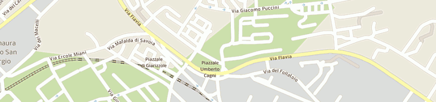 Mappa della impresa pulisecco clara a TRIESTE