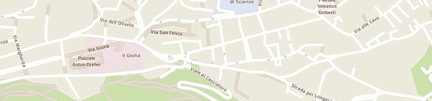 Mappa della impresa videodrome snc di navelli d e andreolotti m a TRIESTE