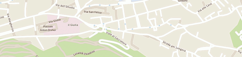 Mappa della impresa paganin federico a VENEZIA