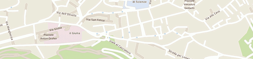 Mappa della impresa 'salone cinzia' di lazzarotto anna a TRIESTE