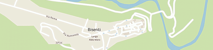 Mappa della impresa confezioni sergio di domenico di marco e c sas a BISENTI