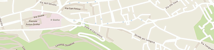 Mappa della impresa impresa costruzioni edili zuretti carlo (srl) a TRIESTE