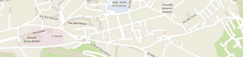 Mappa della impresa abrami rossana a TRIESTE