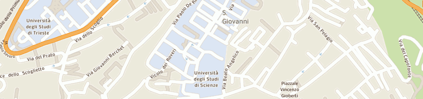 Mappa della impresa scuole pubbliche scuole secondarie di secondo grado a TRIESTE