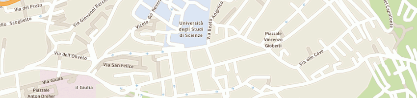 Mappa della impresa elledi serramenti a TRIESTE