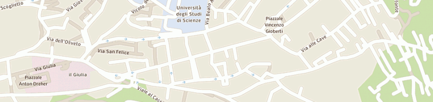 Mappa della impresa i clips di di gregorio fulvio a TRIESTE