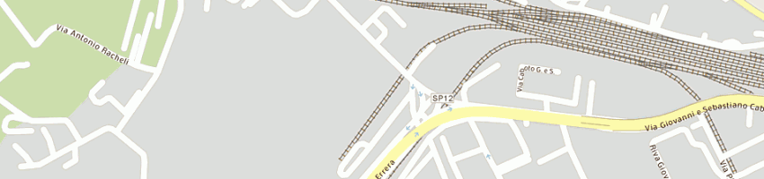 Mappa della impresa italcementi (spa) a TRIESTE