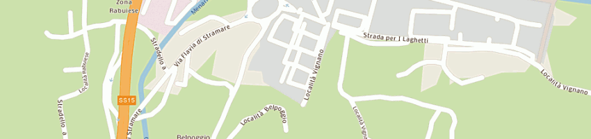 Mappa della impresa laboratorio alla borsa srl a MUGGIA