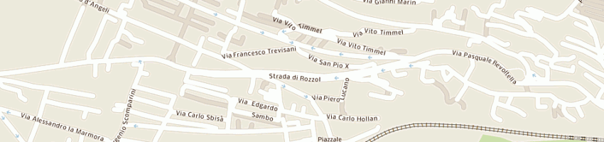 Mappa della impresa chiesa cattolica parrocchiale s pio x a TRIESTE