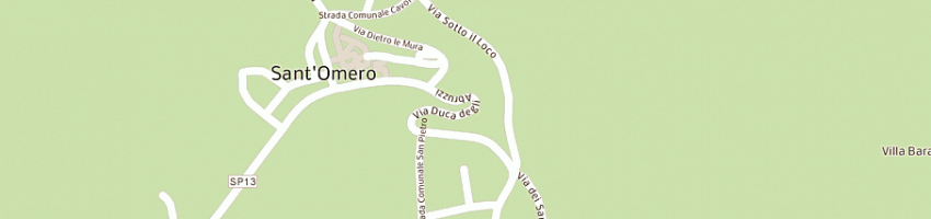 Mappa della impresa societa' costruzioni immobiliari srl socoim a SANT OMERO