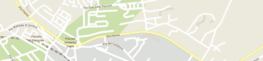 Mappa della impresa piove sncdi goldin silvio e c a TRIESTE