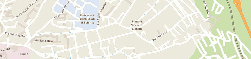 Mappa della impresa bandiera gialla di elena bosich e c sas a TRIESTE