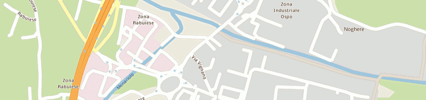 Mappa della impresa garden center sas a MUGGIA