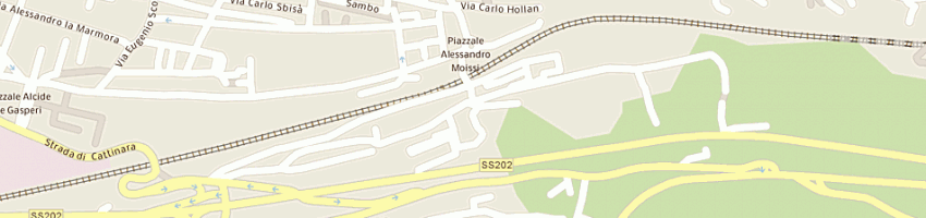 Mappa della impresa termomar a TRIESTE