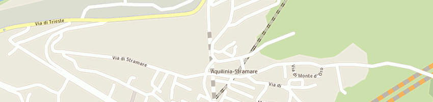 Mappa della impresa fisiofitness di a colli alberto a MUGGIA