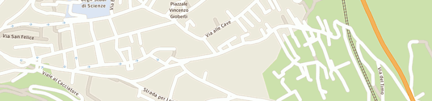 Mappa della impresa benci srl a TRIESTE