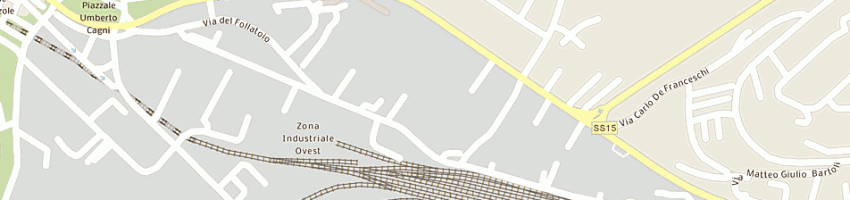 Mappa della impresa logica riciclaggio inerti srl a TRIESTE