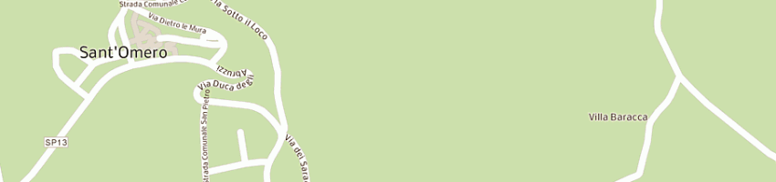 Mappa della impresa societa' sportiva somero palmense a SANT OMERO