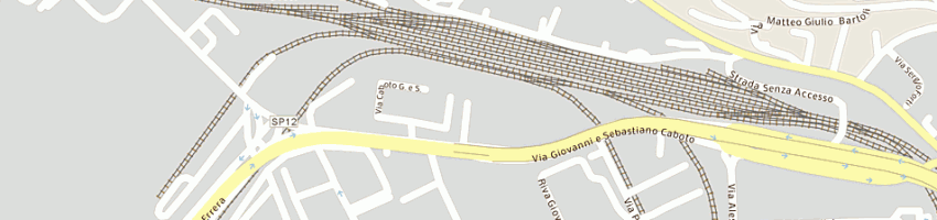 Mappa della impresa carrozzeria kravos di kravos alessandro e c sas a TRIESTE
