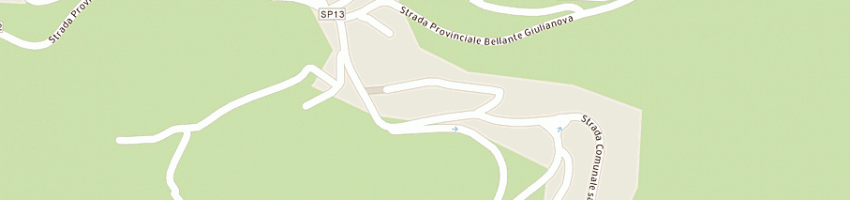 Mappa della impresa metalcar srl a BELLANTE
