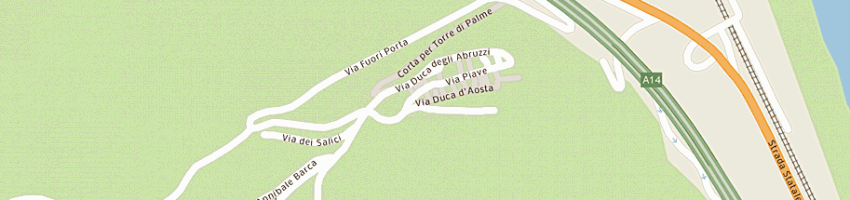 Mappa della impresa scuola media statale da vinci - ungaretti a FERMO