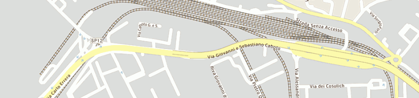 Mappa della impresa contech srl a TRIESTE
