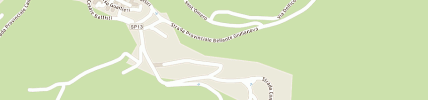 Mappa della impresa bilo' antonio e c snc a BELLANTE
