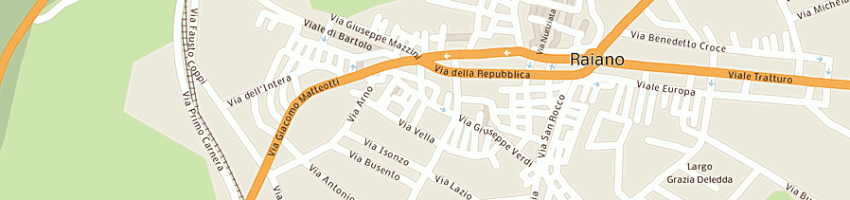 Mappa della impresa santangelo fabio a RAIANO