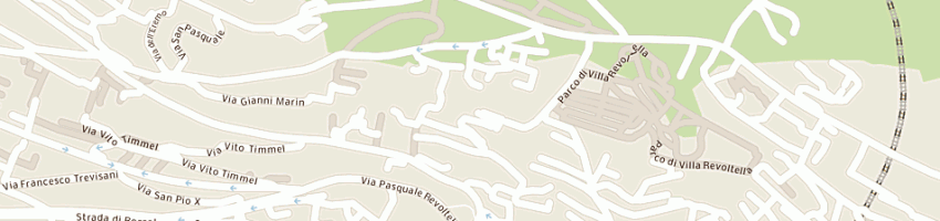 Mappa della impresa hotel al lago sas di finzi alessandro e c a TRIESTE