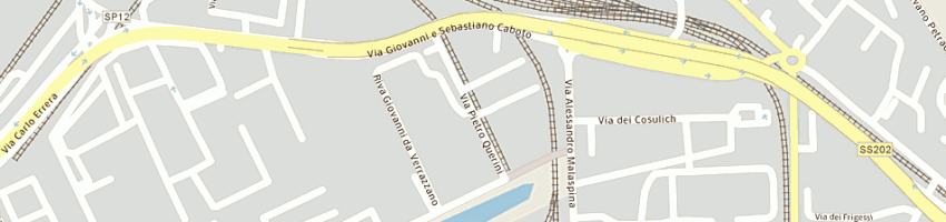 Mappa della impresa taurus e co srl a TRIESTE