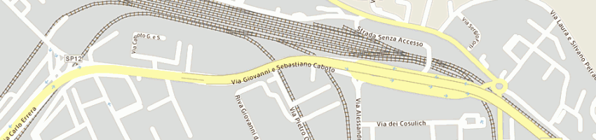 Mappa della impresa istituto di vigilanza tergeste (srl) a TRIESTE