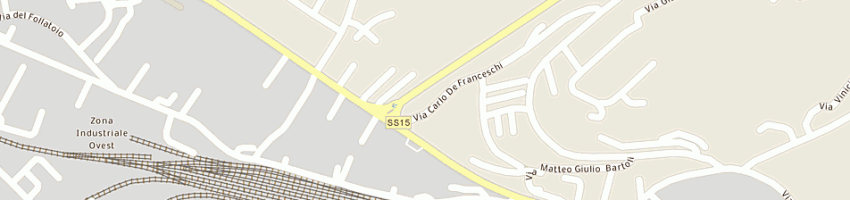 Mappa della impresa poste italiane spa a TRIESTE