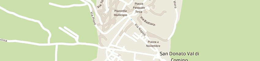 Mappa della impresa capoccia vincenzo a SAN DONATO VAL DI COMINO