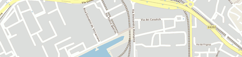 Mappa della impresa consulenza informatica srl a TRIESTE