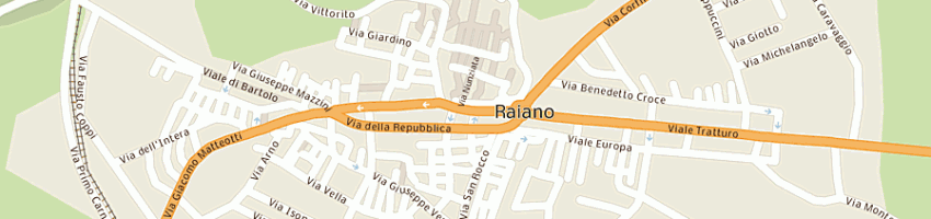 Mappa della impresa luciani fabrizio a RAIANO