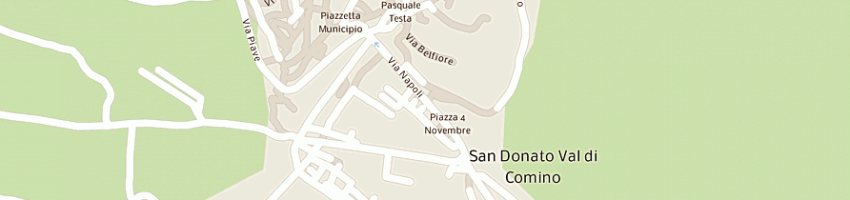 Mappa della impresa perrella antonio e ida sdf a SAN DONATO VAL DI COMINO