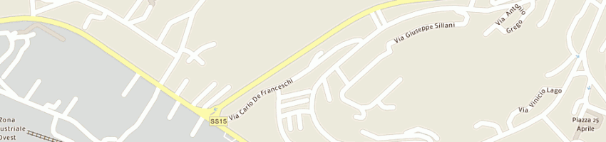 Mappa della impresa center service di paolo ceriesa e c sas a TRIESTE