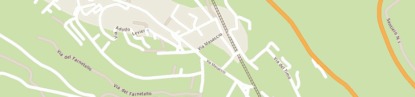 Mappa della impresa market abc (snc) a TRIESTE
