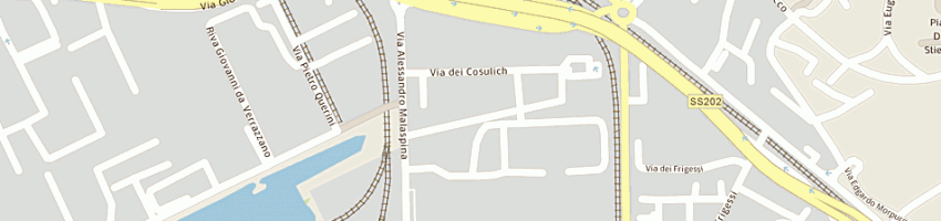 Mappa della impresa tpe srl a TRIESTE