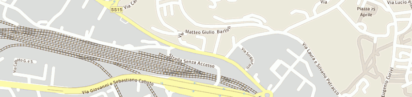 Mappa della impresa cooperativa giuliana trasporti - societa' cooperativa a responsabilita' limitata a TRIESTE