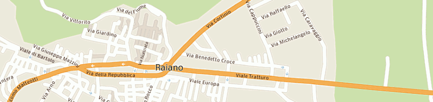 Mappa della impresa valente rosa a RAIANO