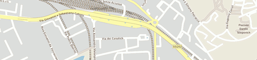 Mappa della impresa imprefond (srl) a TRIESTE