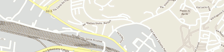 Mappa della impresa salone s sergio di mazzelli milena a TRIESTE