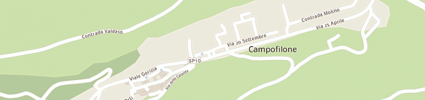 Mappa della impresa sacchini oscar a CAMPOFILONE