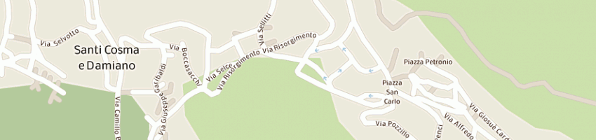 Mappa della impresa studio ruggiero di ruggiero angelo e mario sdf a CASTELFORTE