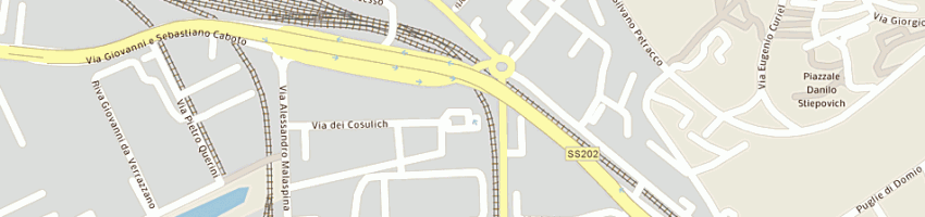 Mappa della impresa projectus labor srl a TRIESTE