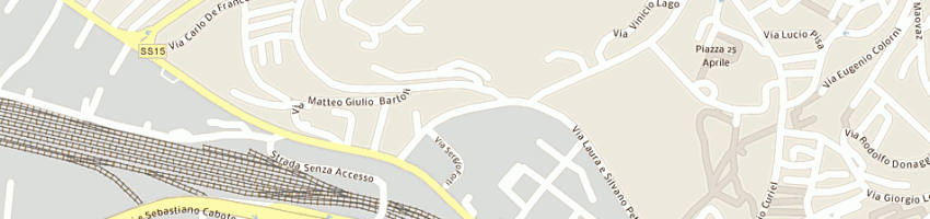 Mappa della impresa carabinieri a TRIESTE